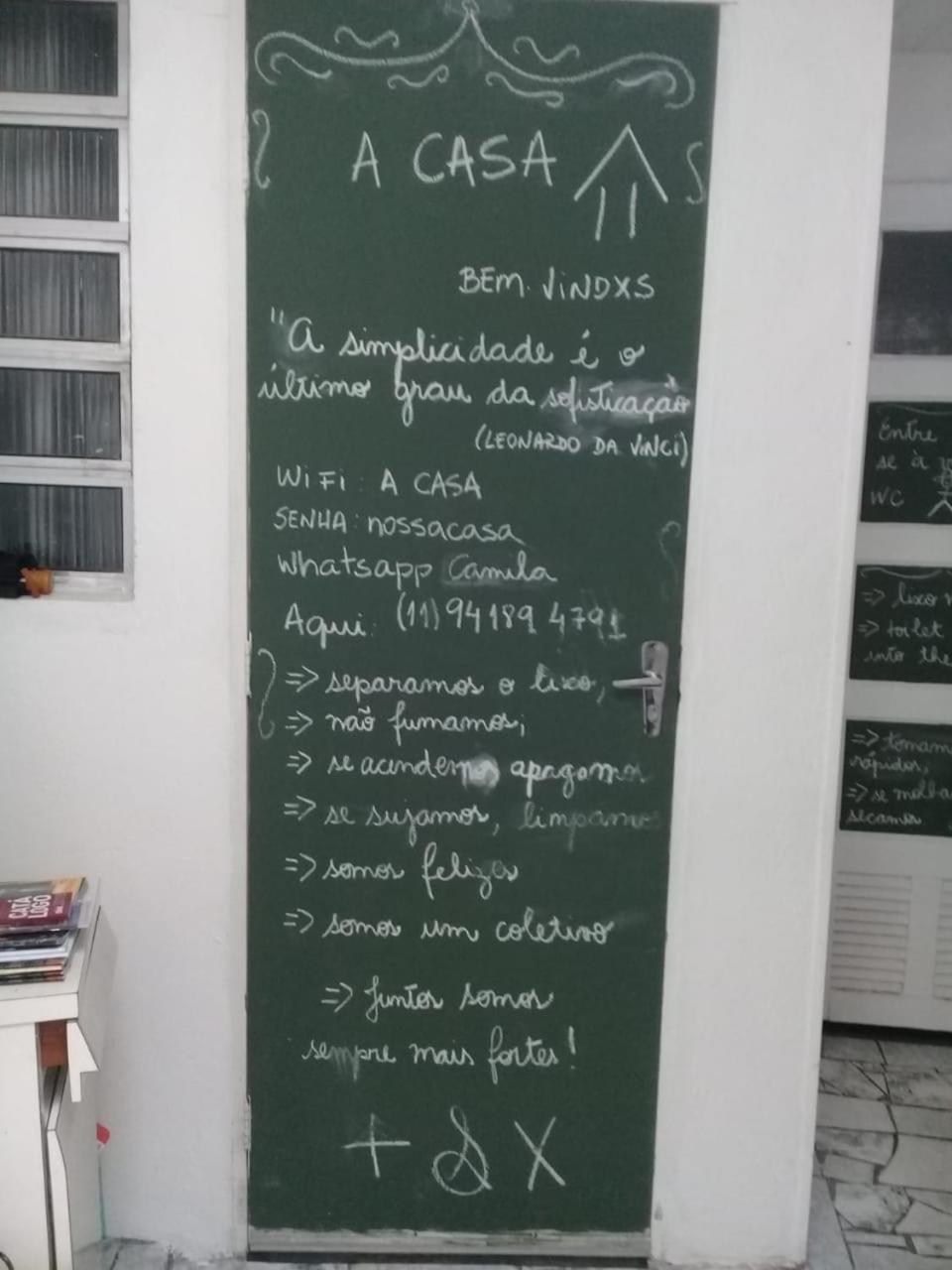 Hospedaria - A Casa Cafe Arte - Valores Acessiveis São Paulo Exterior photo